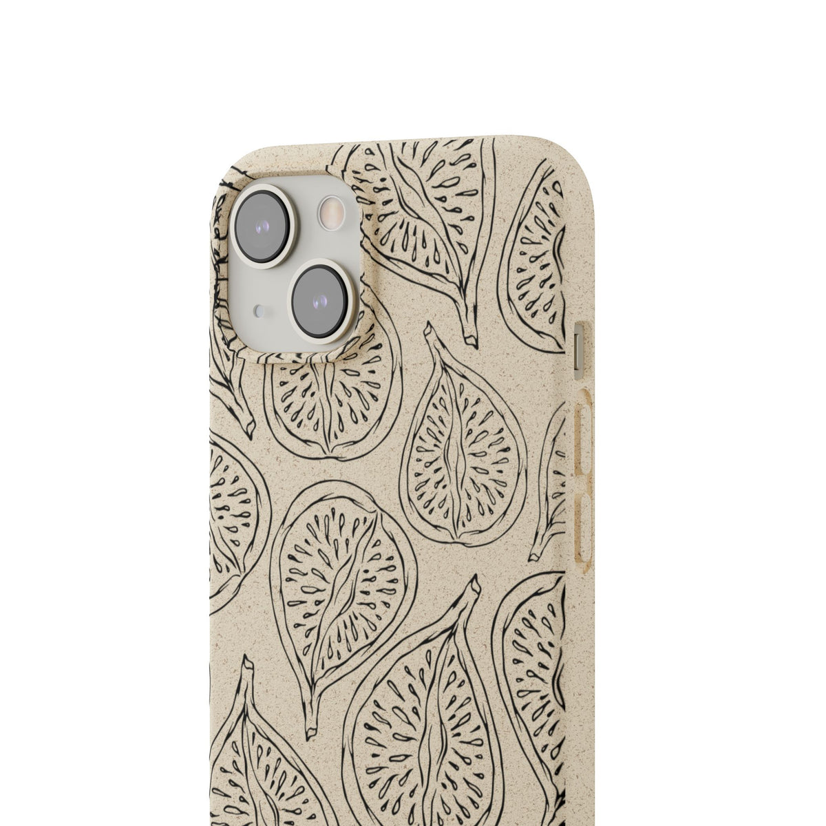 Eco-Friendly Zero Waste Biodegradable Phone Case - Fig Pattern