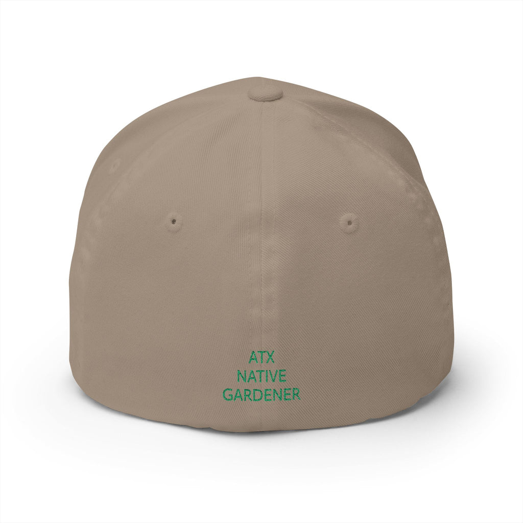 "PLANT NATIVE" Closed-Back Structured Cap (Embroidery)