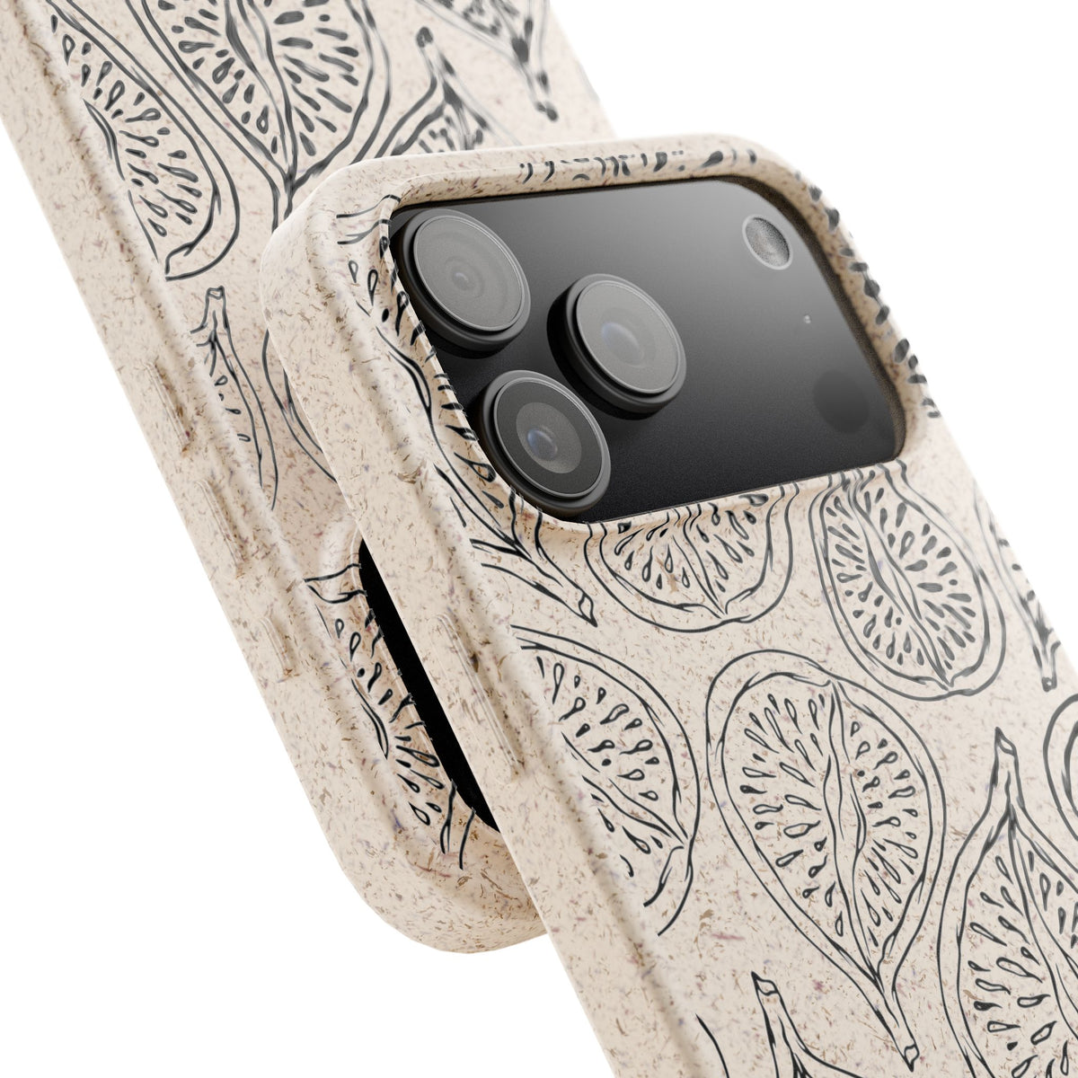 Eco-Friendly Zero Waste Biodegradable Phone Case - Fig Pattern