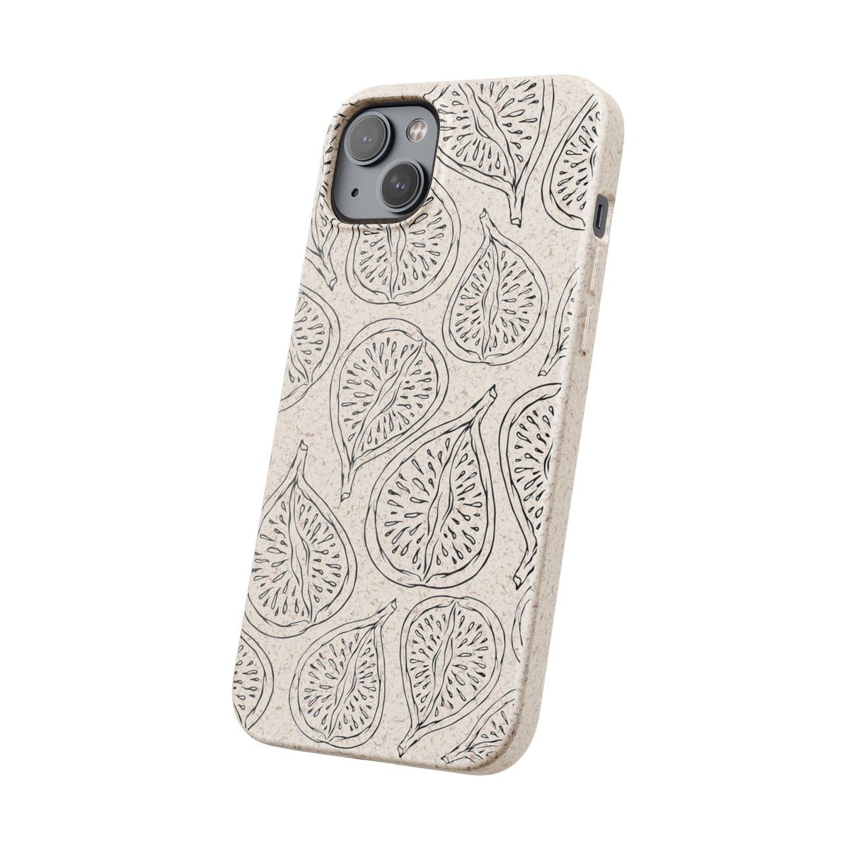 Eco-Friendly Zero Waste Biodegradable Phone Case - Fig Pattern