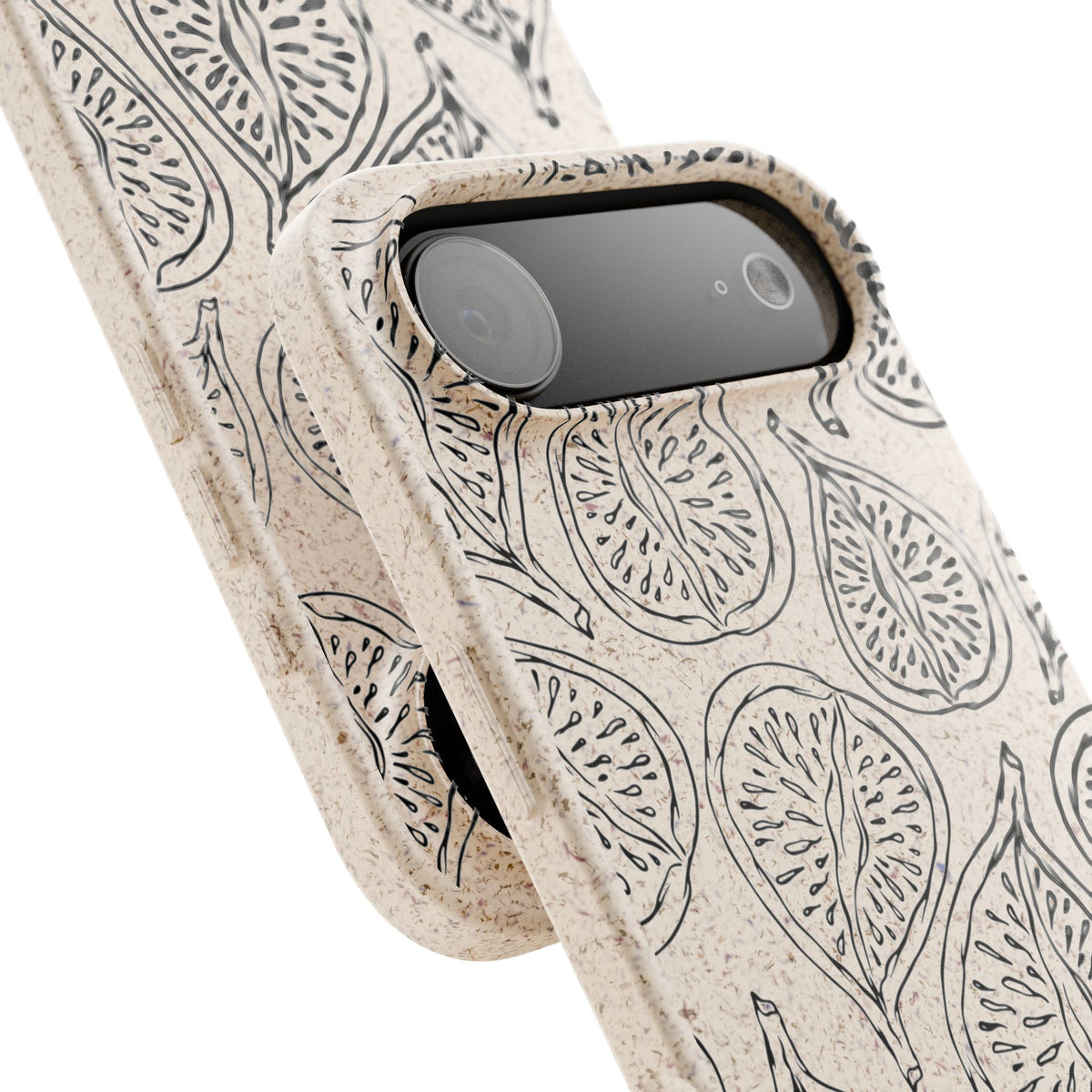Eco-Friendly Zero Waste Biodegradable Phone Case - Fig Pattern