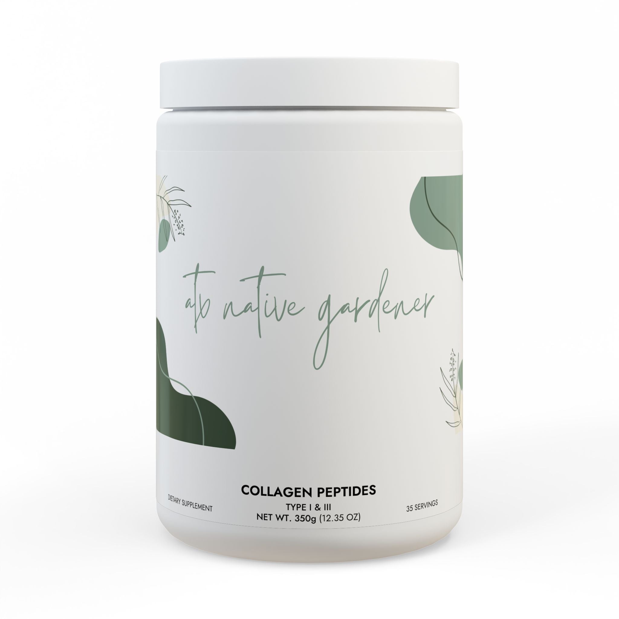 Collagen Peptides Type I & III Supplement (350g, 12.3oz)