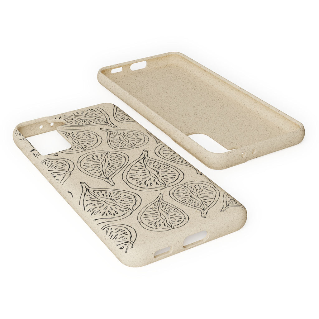 Eco-Friendly Zero Waste Biodegradable Phone Case - Fig Pattern