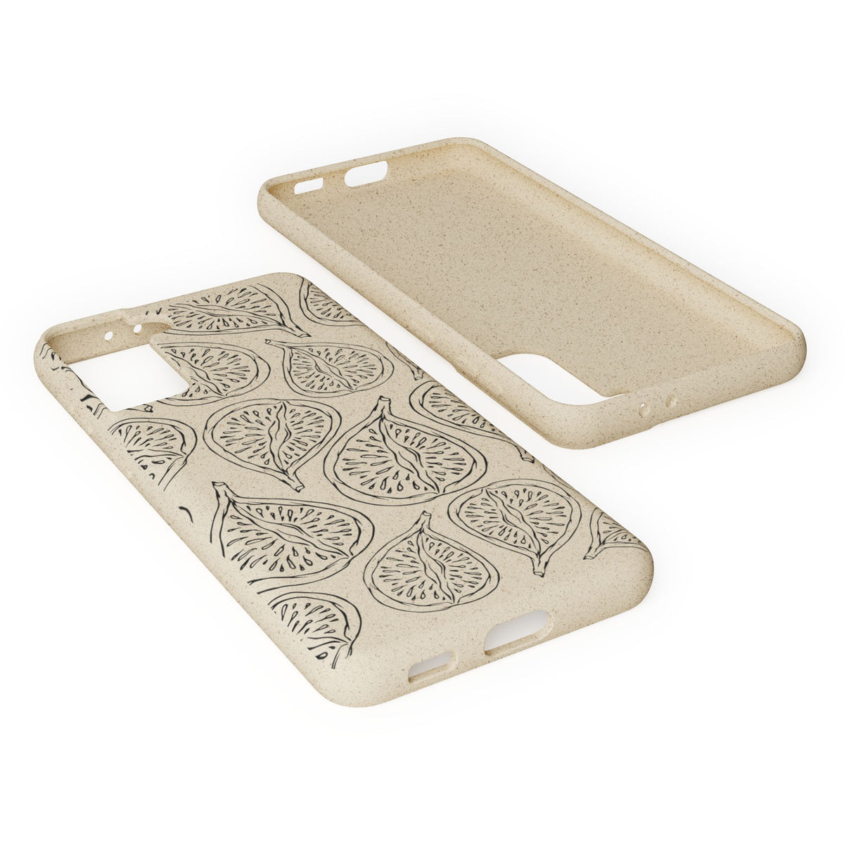 Eco-Friendly Zero Waste Biodegradable Phone Case - Fig Pattern