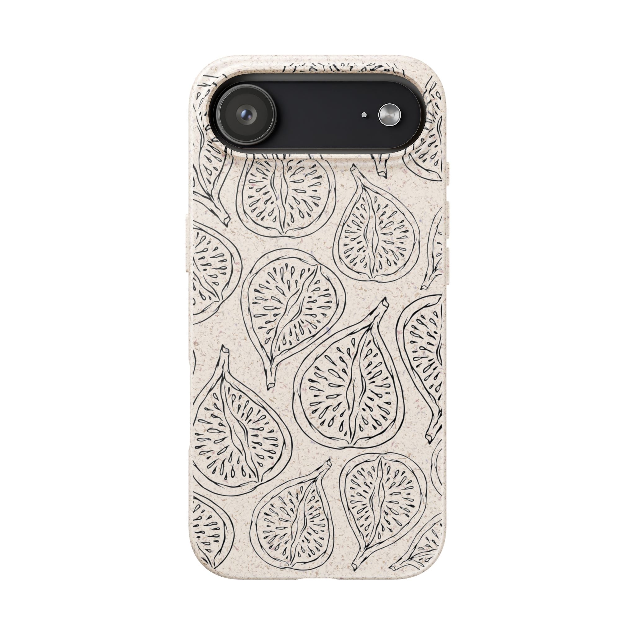 Eco-Friendly Zero Waste Biodegradable Phone Case - Fig Pattern