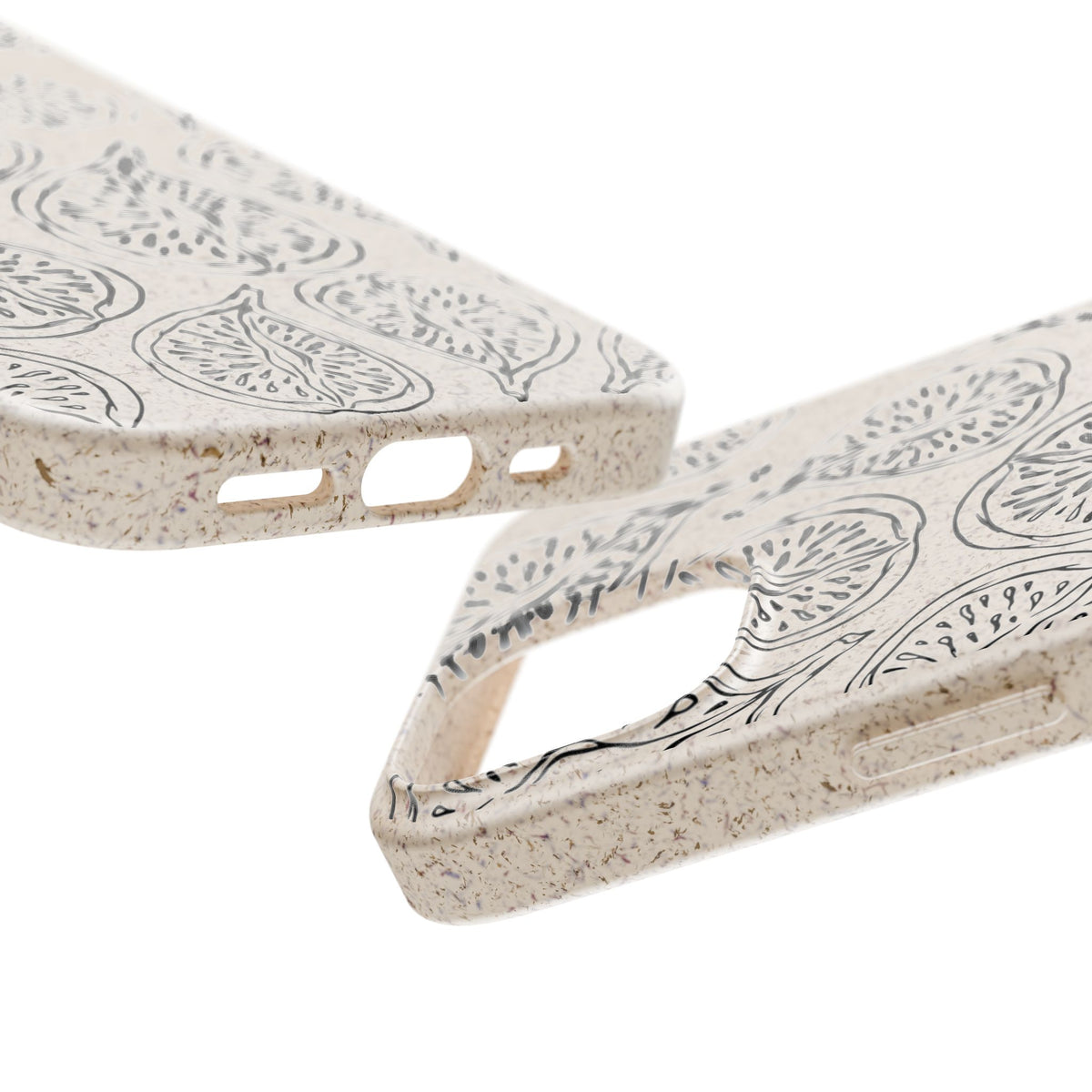 Eco-Friendly Zero Waste Biodegradable Phone Case - Fig Pattern