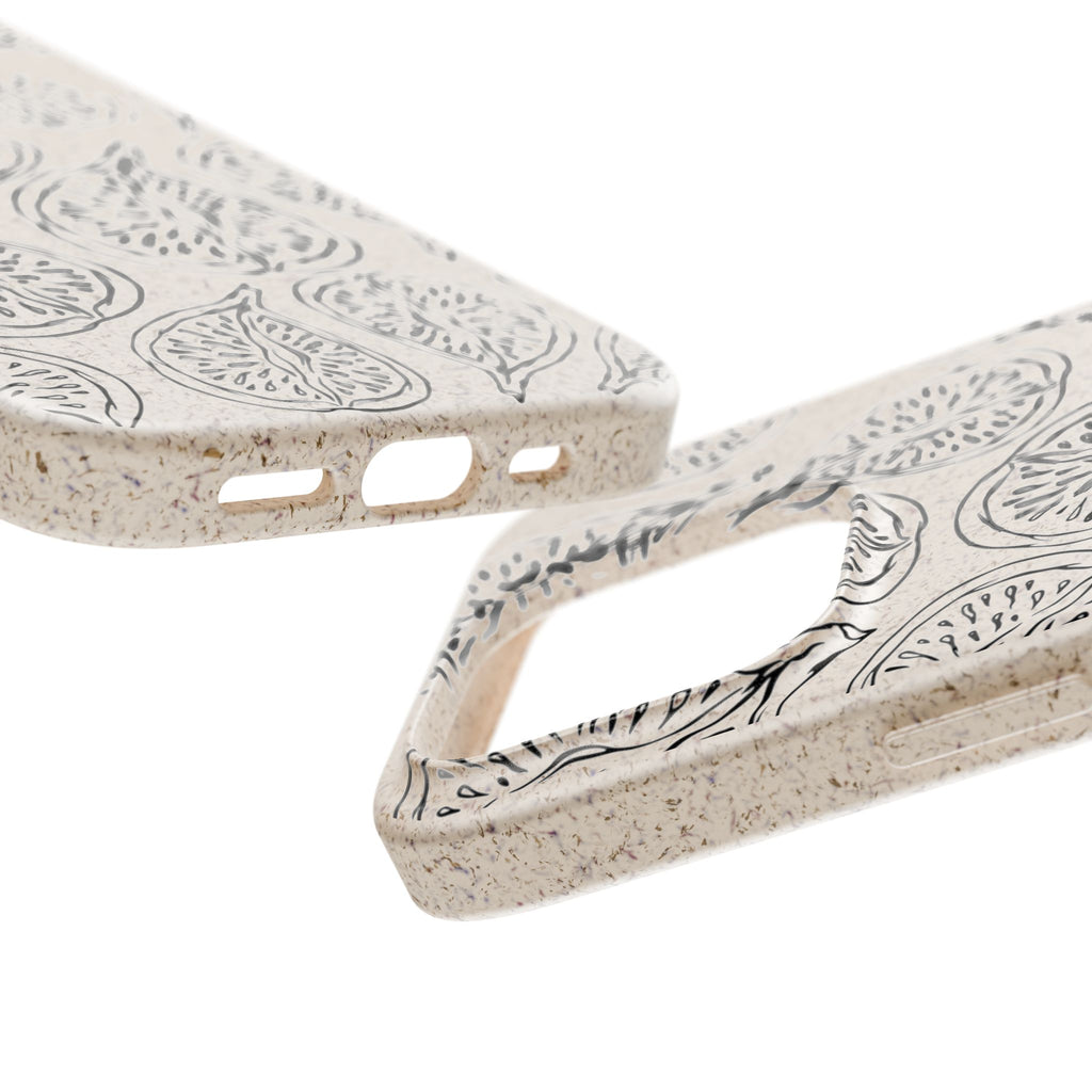 Eco-Friendly Zero Waste Biodegradable Phone Case - Fig Pattern