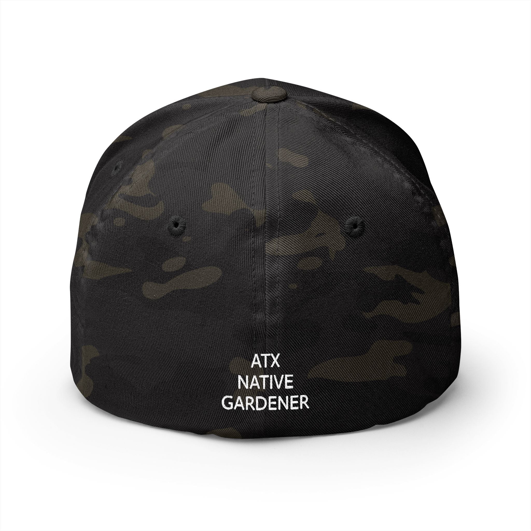 ATX Native Gardener Logo Embroidered Hat - white embroidery