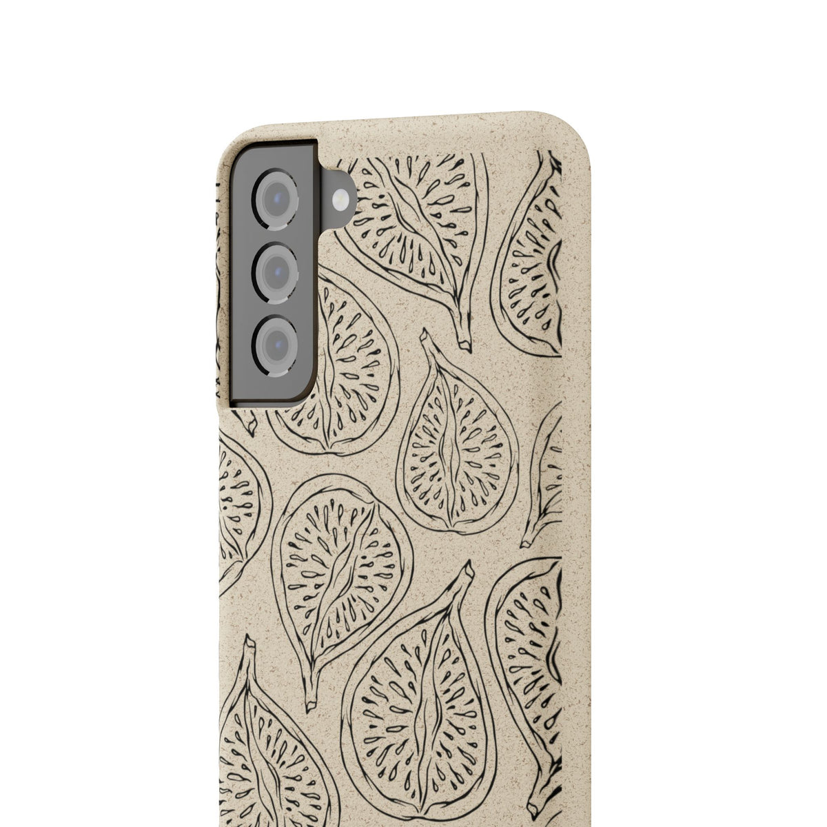 Eco-Friendly Zero Waste Biodegradable Phone Case - Fig Pattern