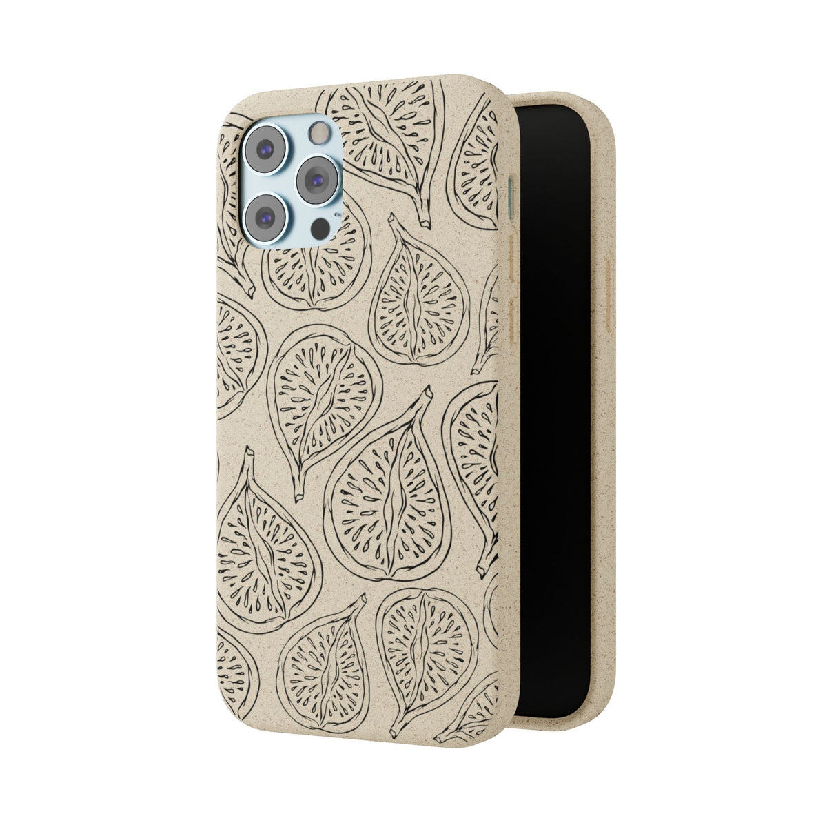 Eco-Friendly Zero Waste Biodegradable Phone Case - Fig Pattern