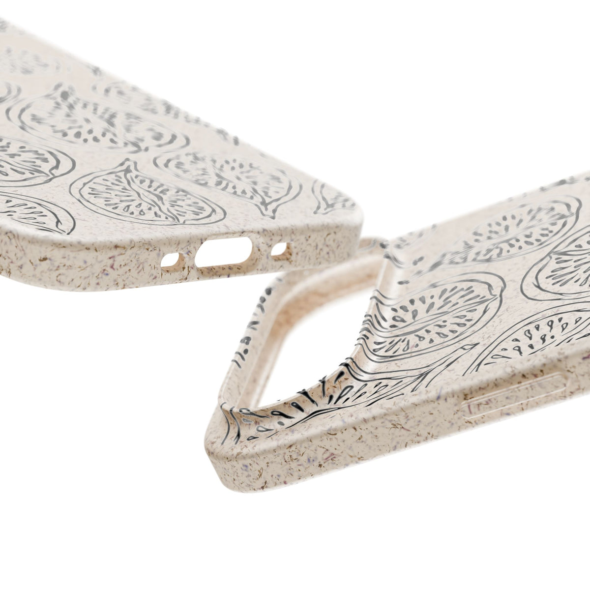 Eco-Friendly Zero Waste Biodegradable Phone Case - Fig Pattern
