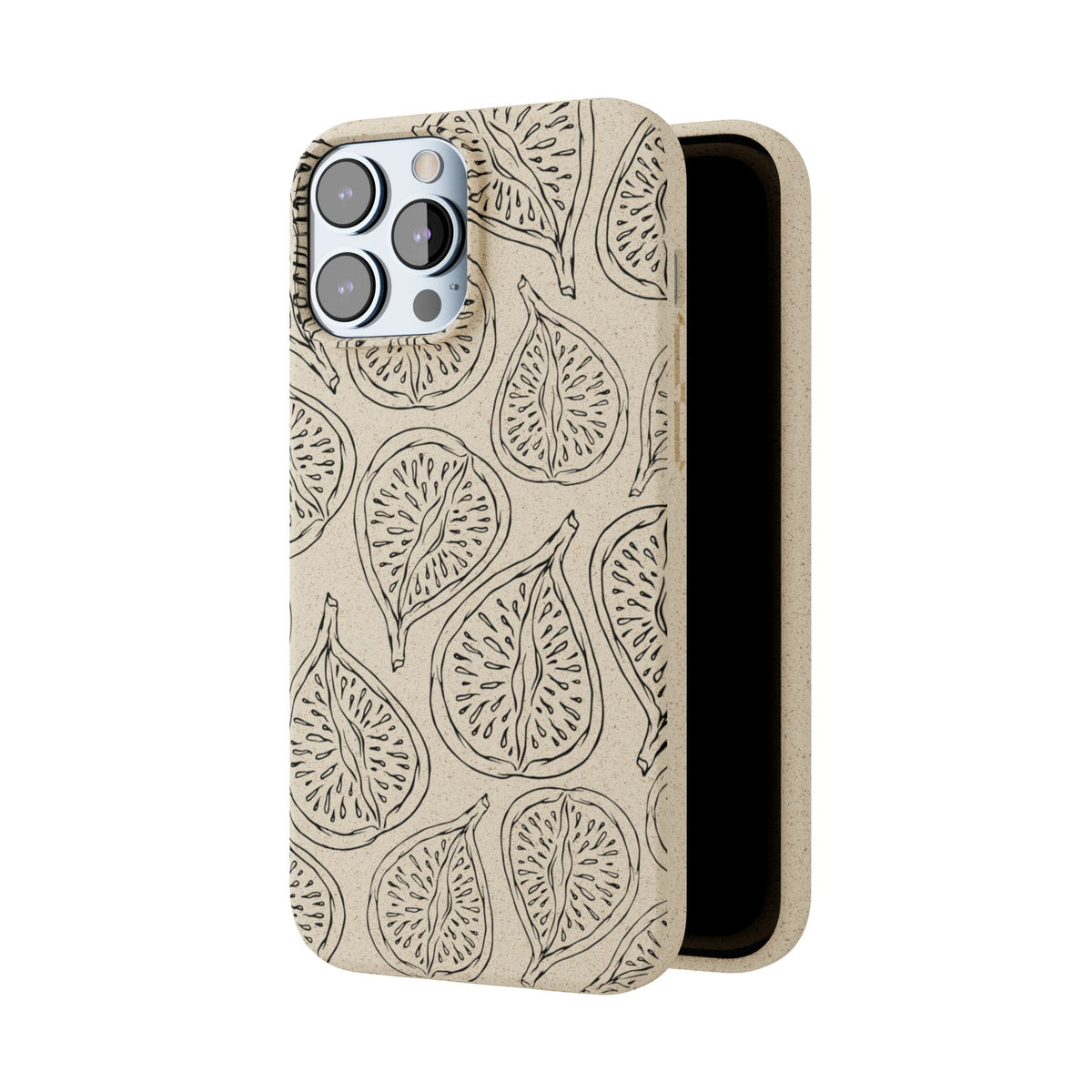 Eco-Friendly Zero Waste Biodegradable Phone Case - Fig Pattern