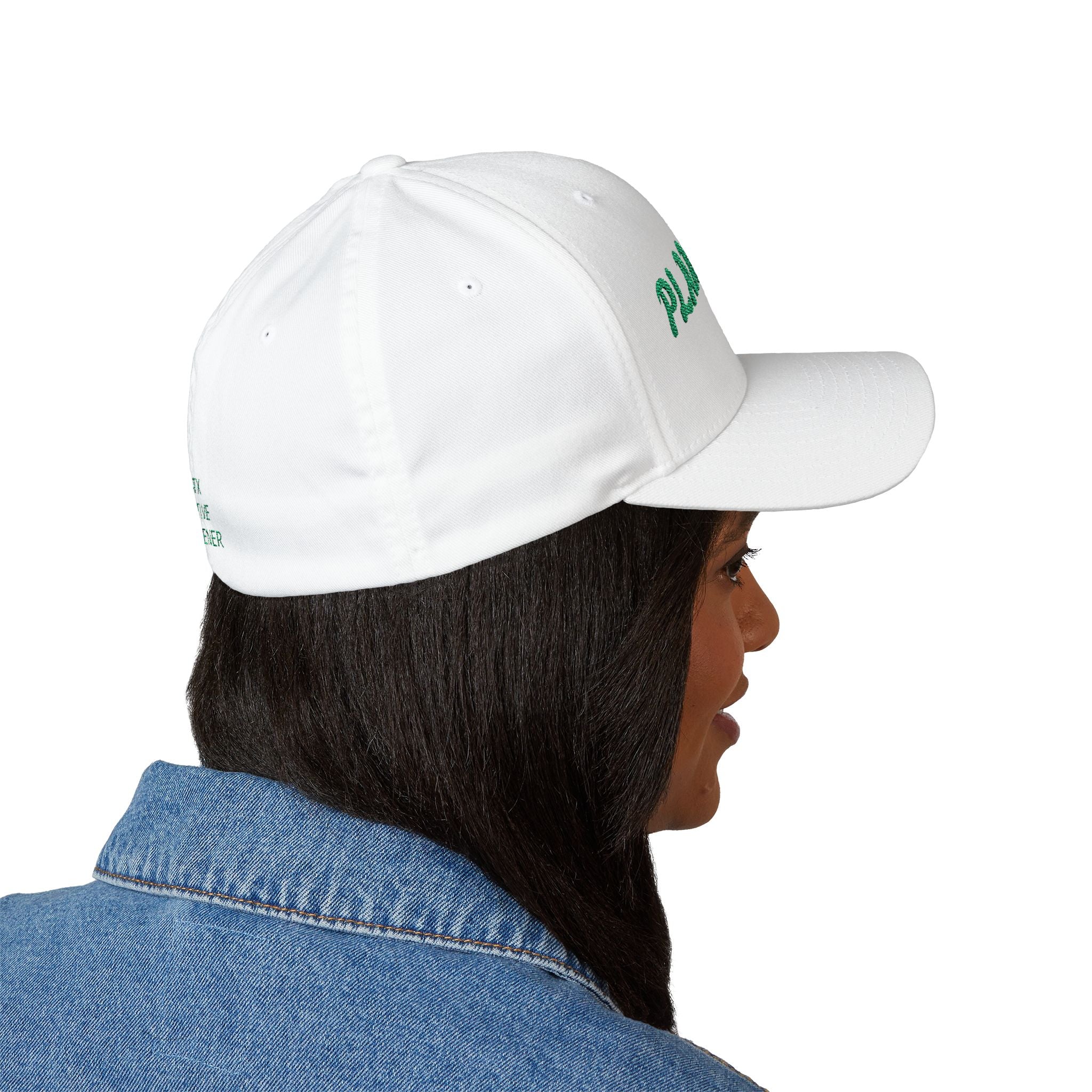 "PLANT NATIVE" Closed-Back Structured Cap (Embroidery)