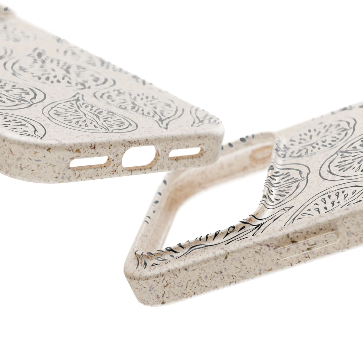 Eco-Friendly Zero Waste Biodegradable Phone Case - Fig Pattern