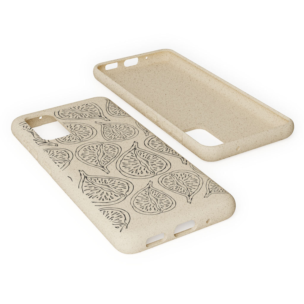 Eco-Friendly Zero Waste Biodegradable Phone Case - Fig Pattern