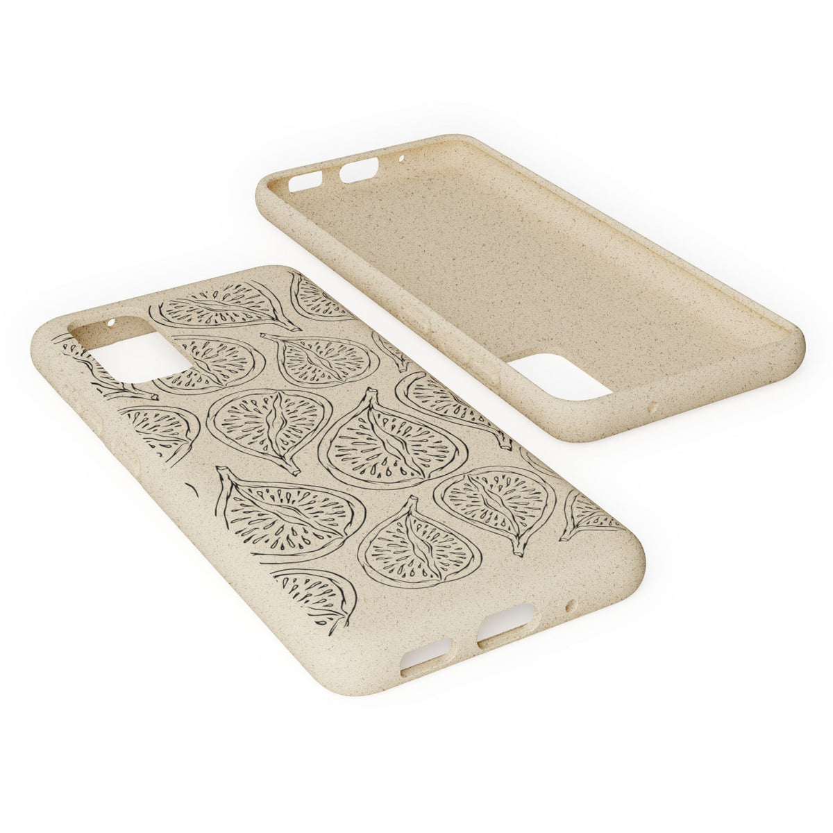 Eco-Friendly Zero Waste Biodegradable Phone Case - Fig Pattern