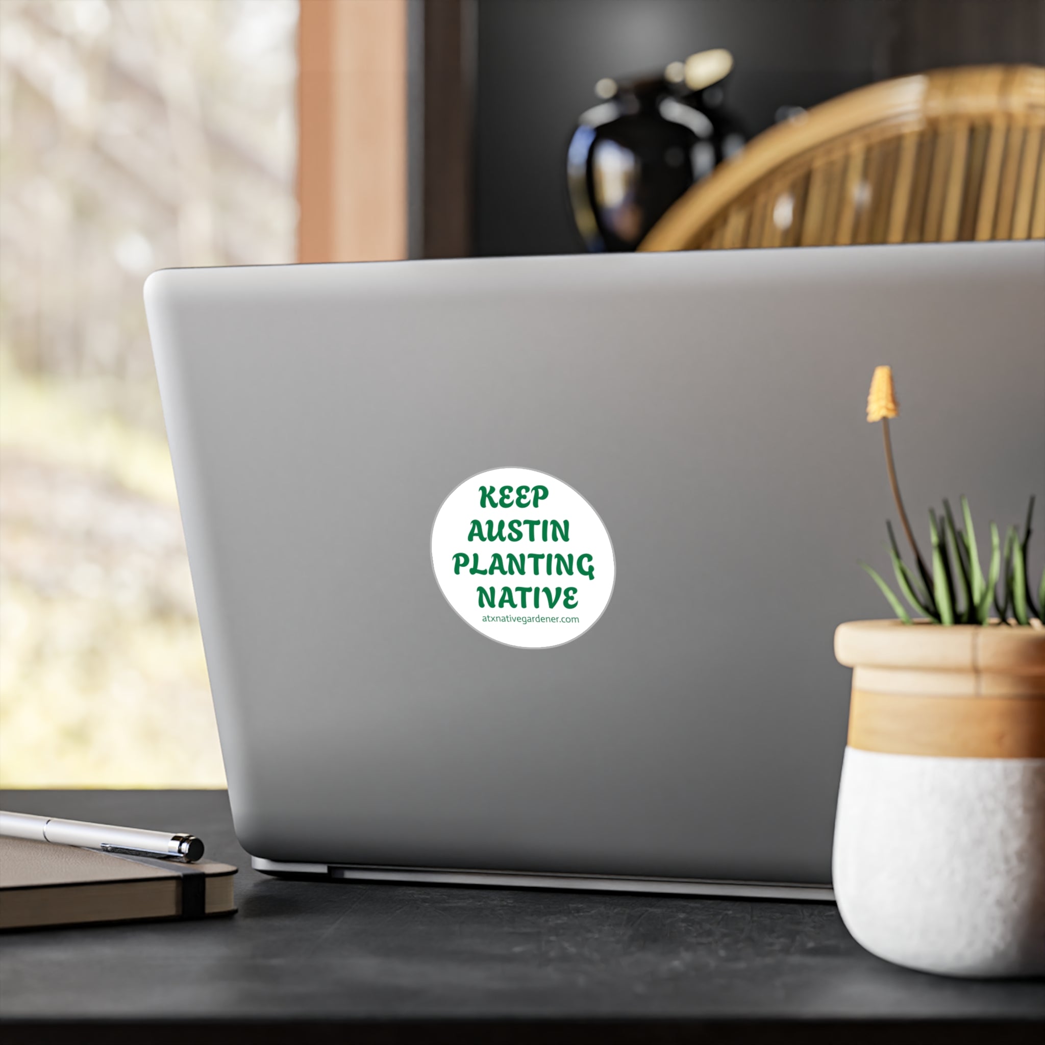 "KEEP AUSTIN PLANTING NATIVE" Vinyl Decals