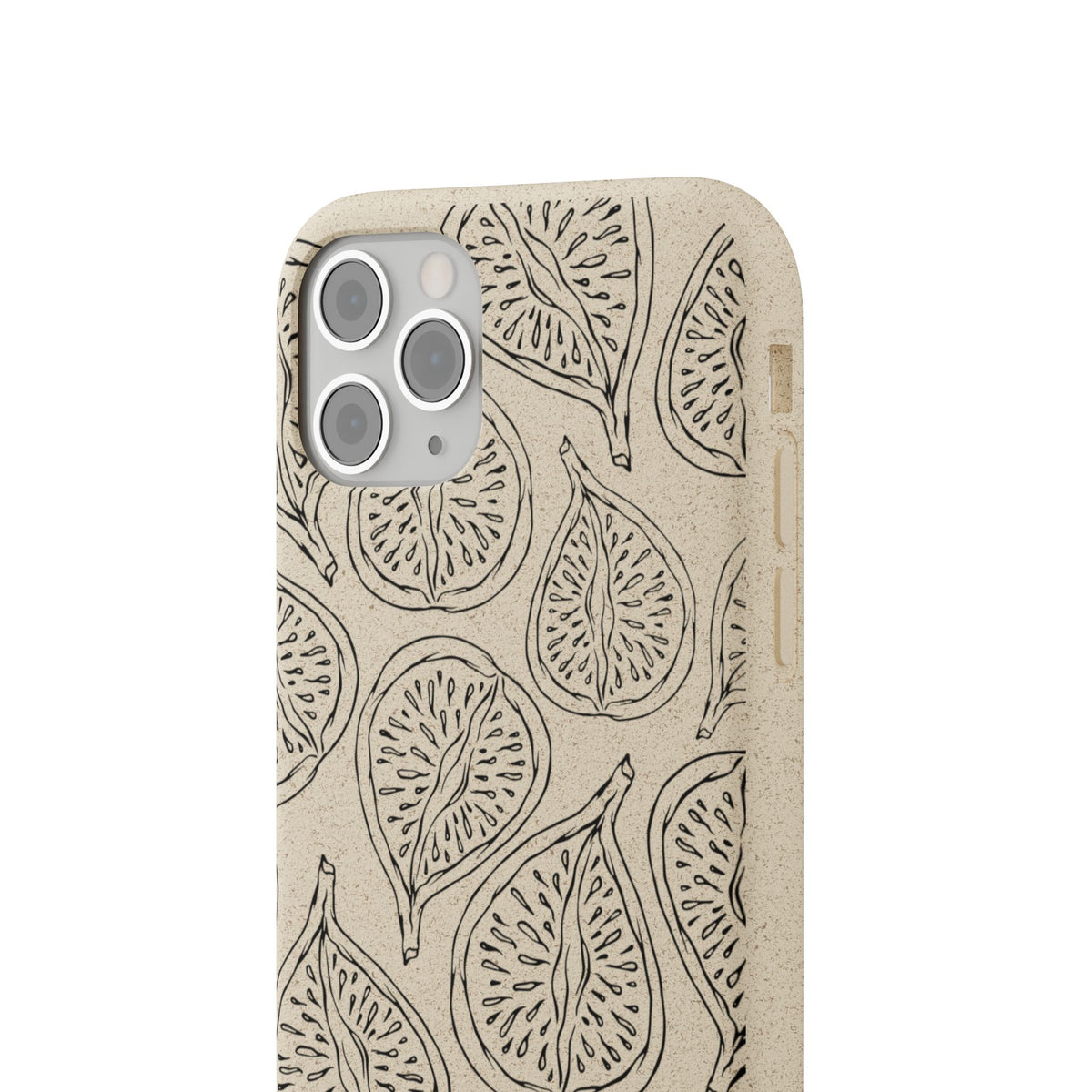 Eco-Friendly Zero Waste Biodegradable Phone Case - Fig Pattern