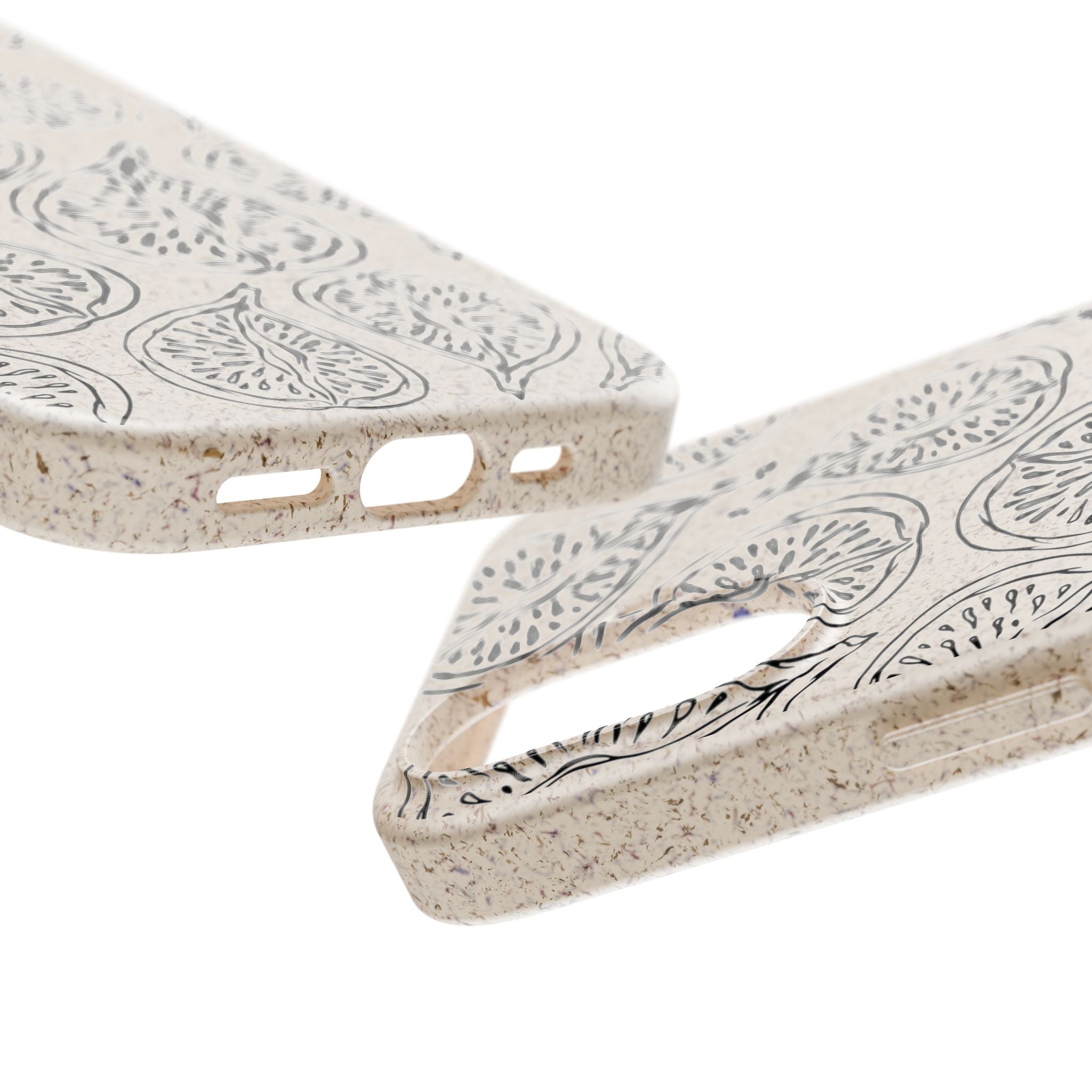 Eco-Friendly Zero Waste Biodegradable Phone Case - Fig Pattern