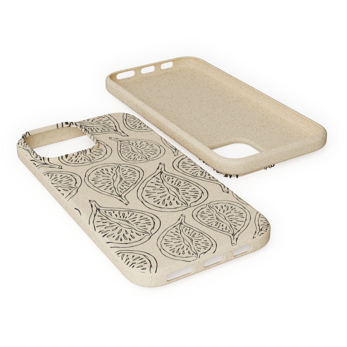 Eco-Friendly Zero Waste Biodegradable Phone Case - Fig Pattern