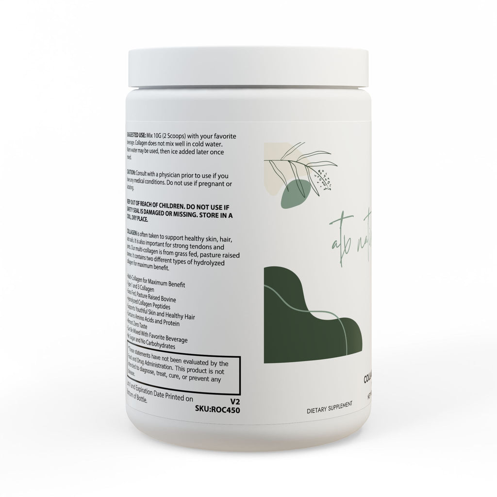 Collagen Peptides Type I & III Supplement (350g, 12.3oz)