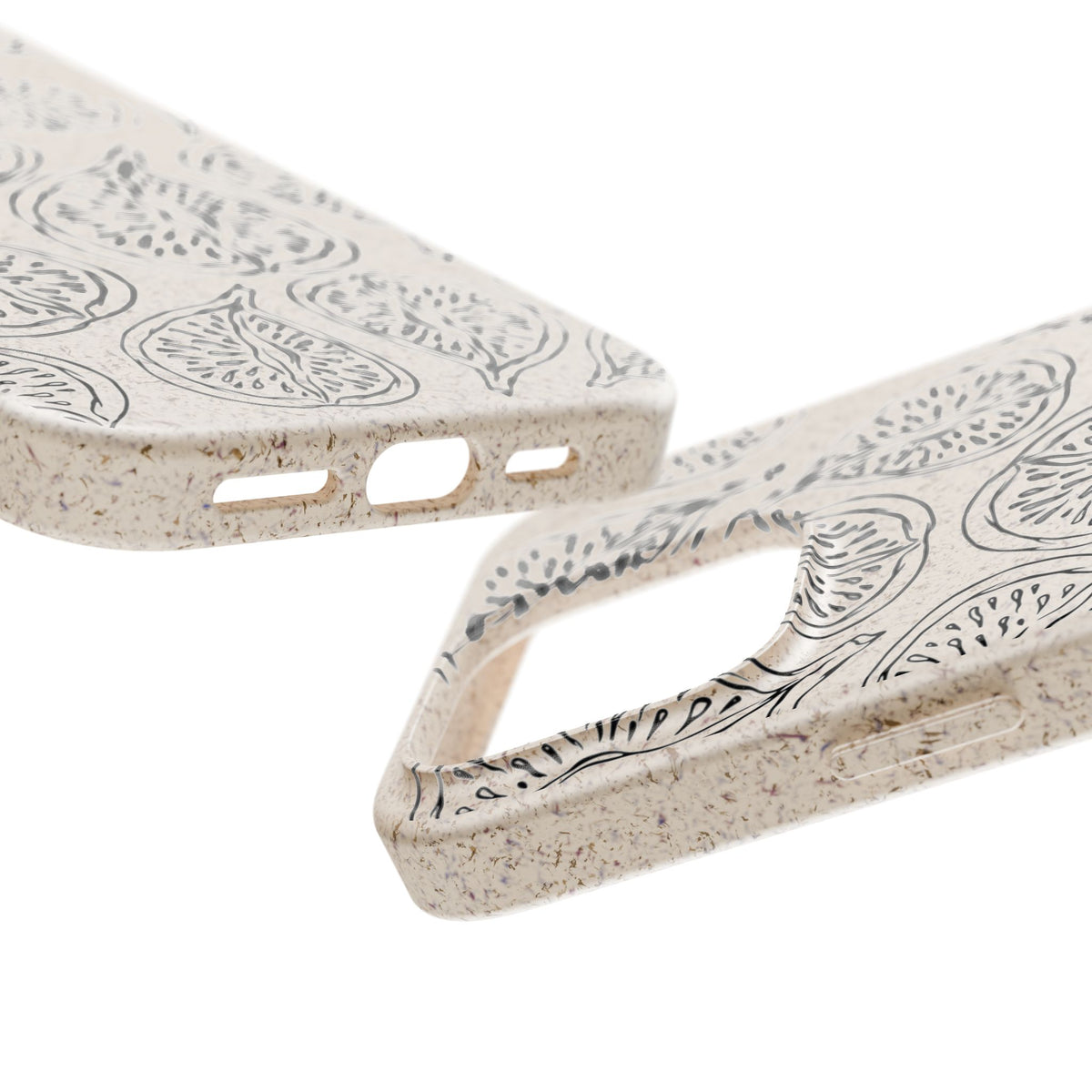 Eco-Friendly Zero Waste Biodegradable Phone Case - Fig Pattern