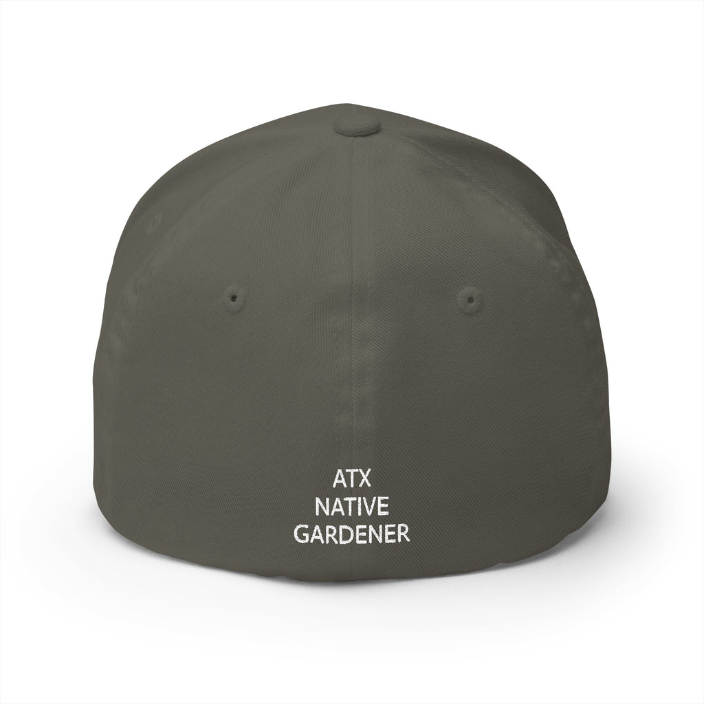 ATX Native Gardener Logo Embroidered Hat - white embroidery