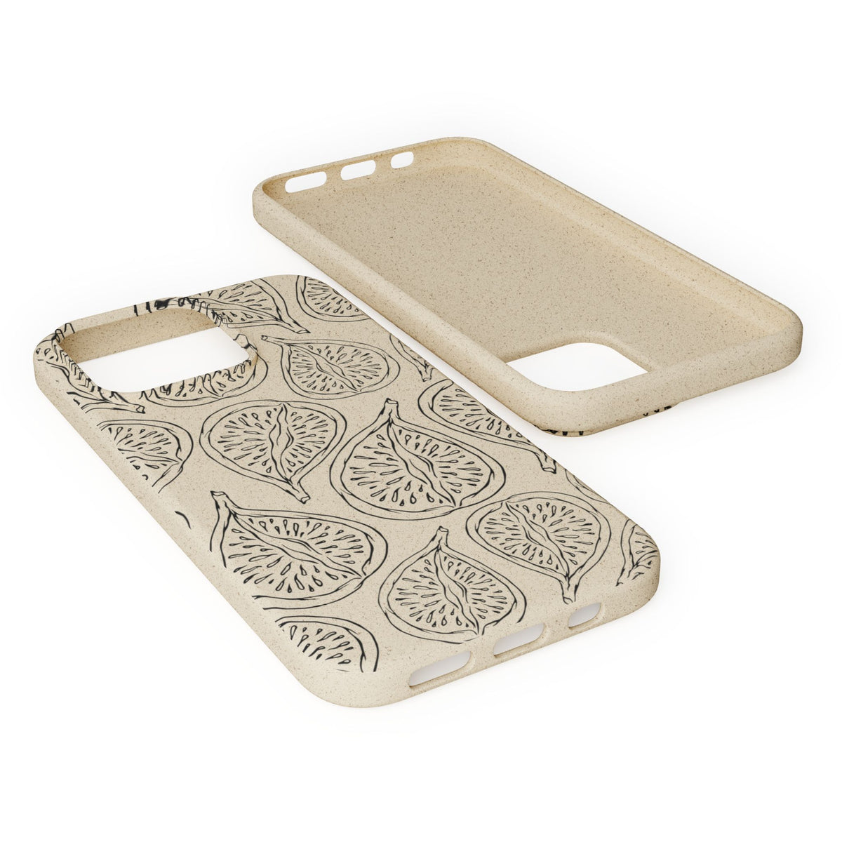 Eco-Friendly Zero Waste Biodegradable Phone Case - Fig Pattern