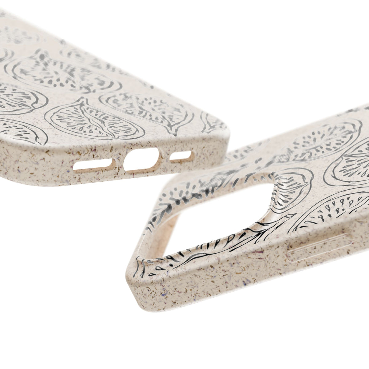 Eco-Friendly Zero Waste Biodegradable Phone Case - Fig Pattern