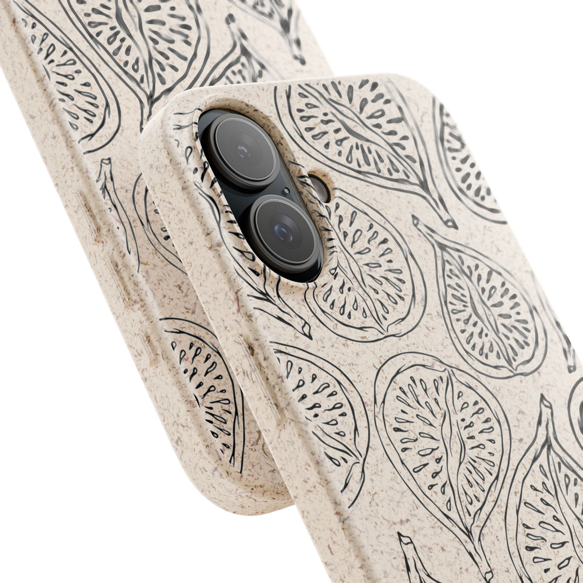 Eco-Friendly Zero Waste Biodegradable Phone Case - Fig Pattern