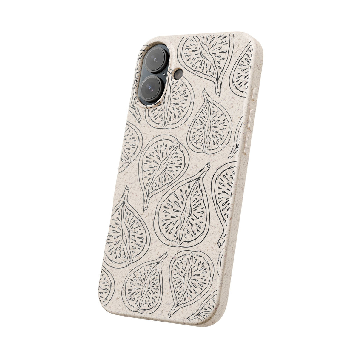 Eco-Friendly Zero Waste Biodegradable Phone Case - Fig Pattern