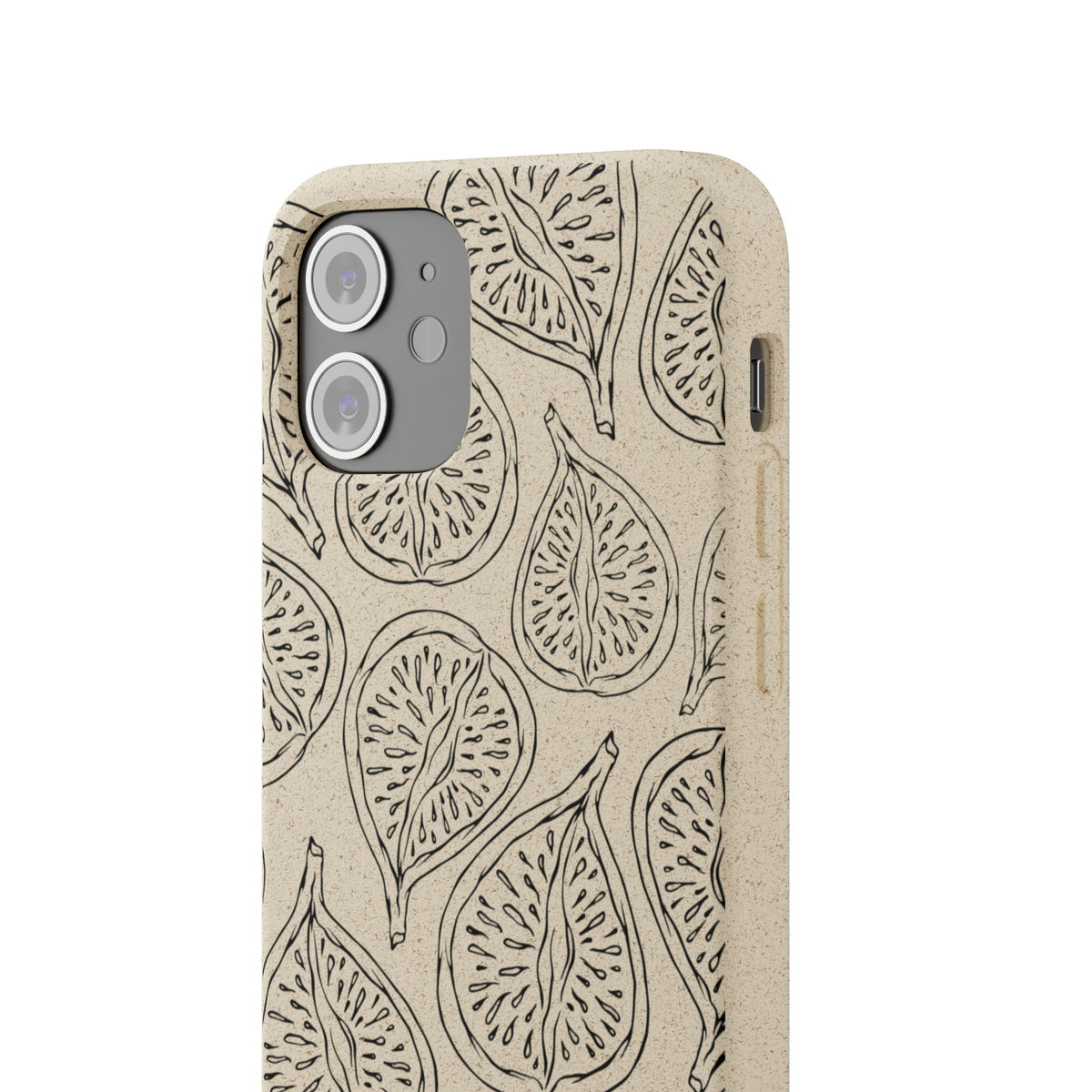 Eco-Friendly Zero Waste Biodegradable Phone Case - Fig Pattern
