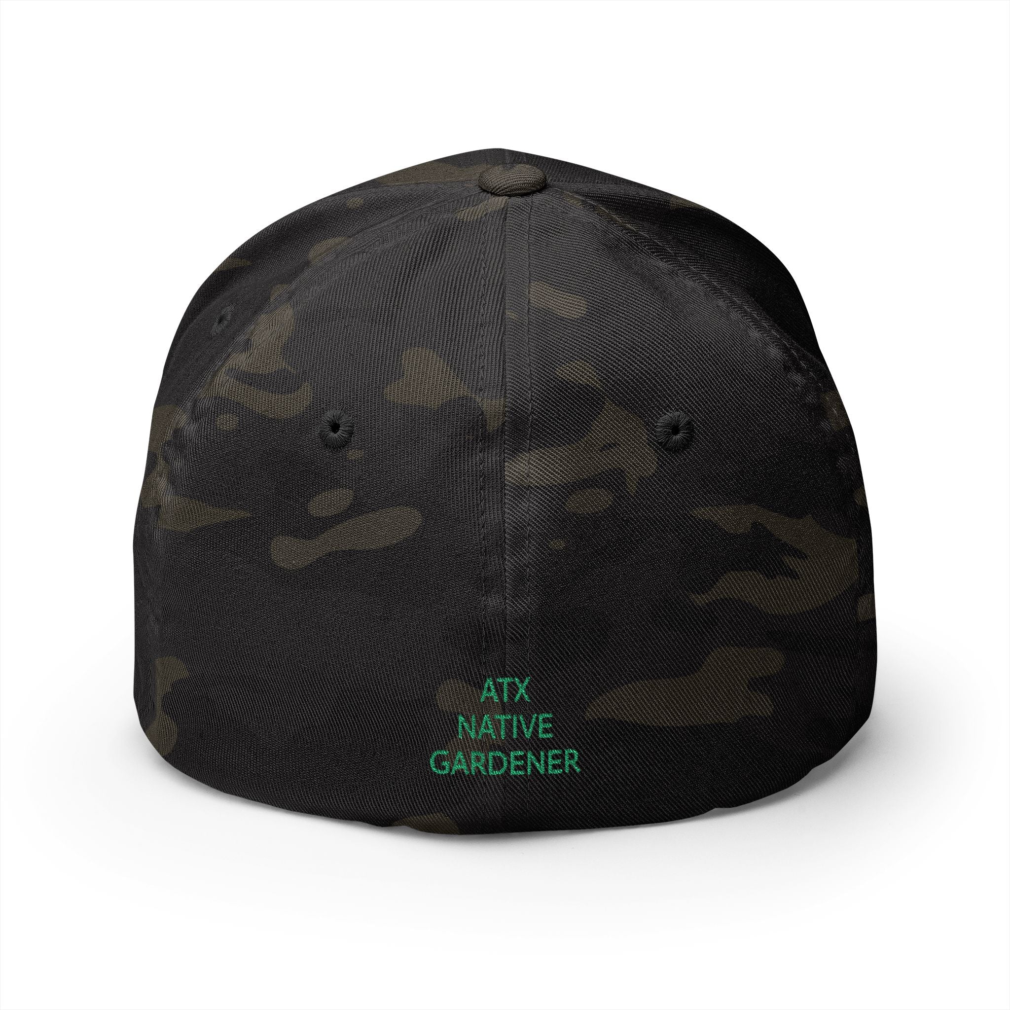 "PLANT NATIVE" Closed-Back Structured Cap (Embroidery)