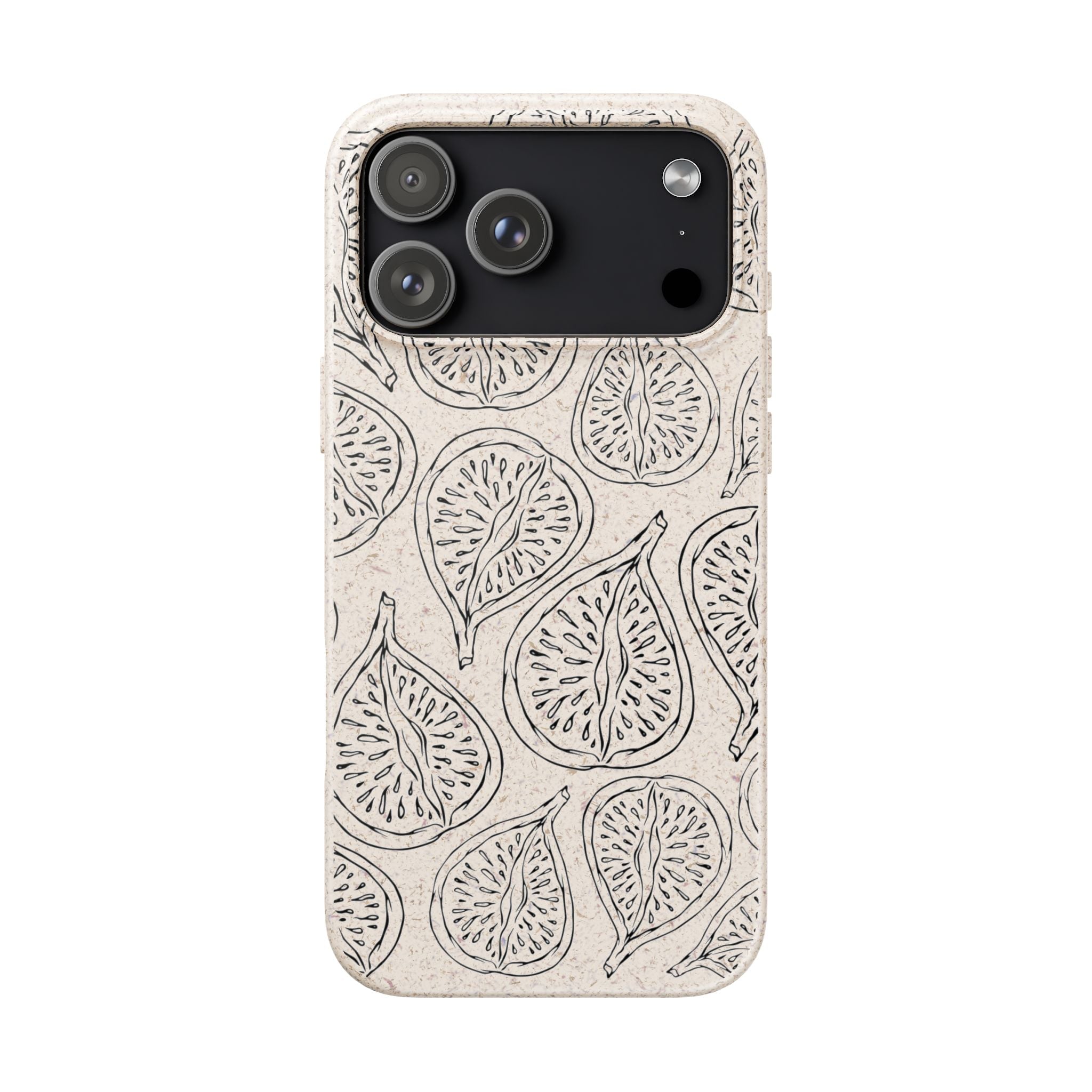 Eco-Friendly Zero Waste Biodegradable Phone Case - Fig Pattern