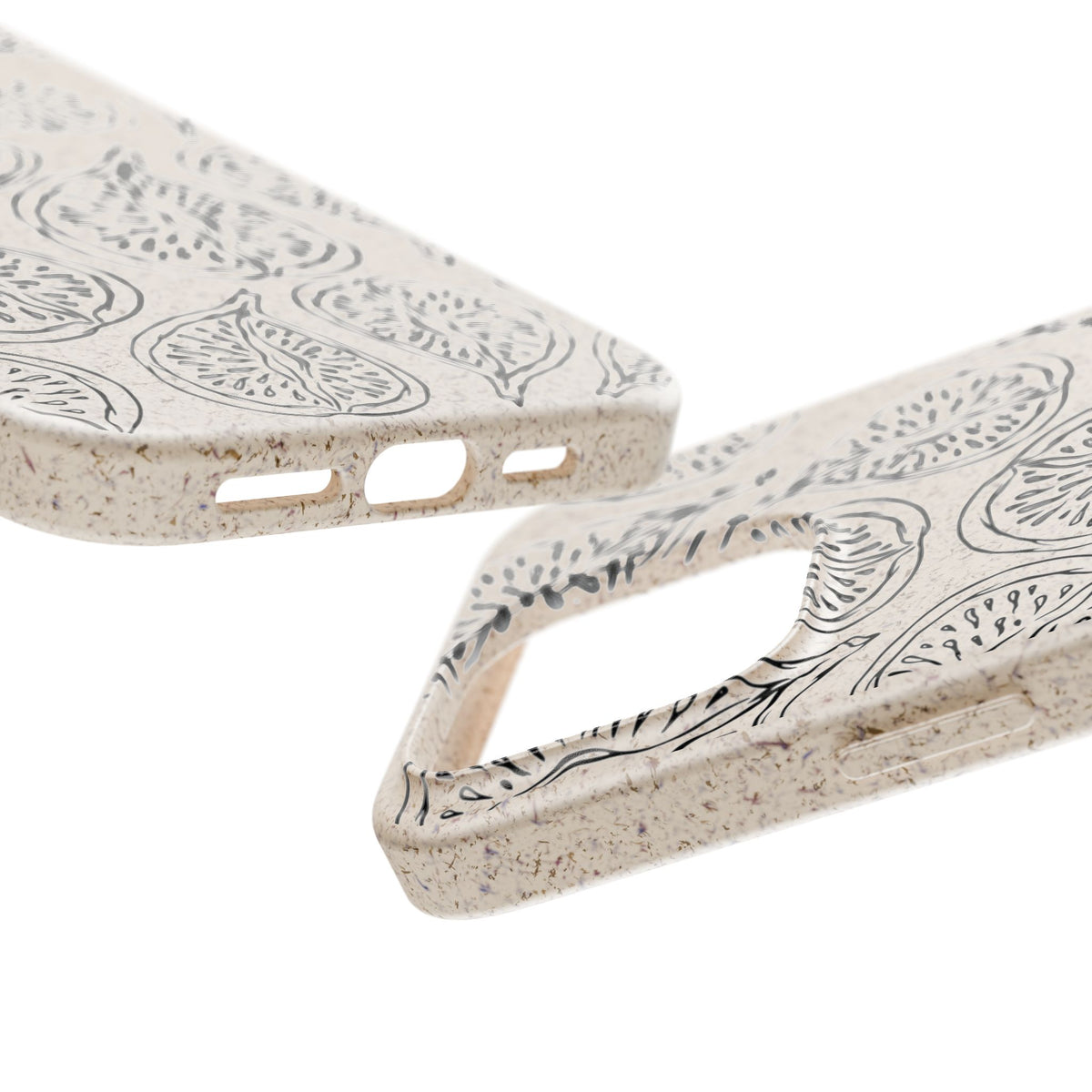Eco-Friendly Zero Waste Biodegradable Phone Case - Fig Pattern