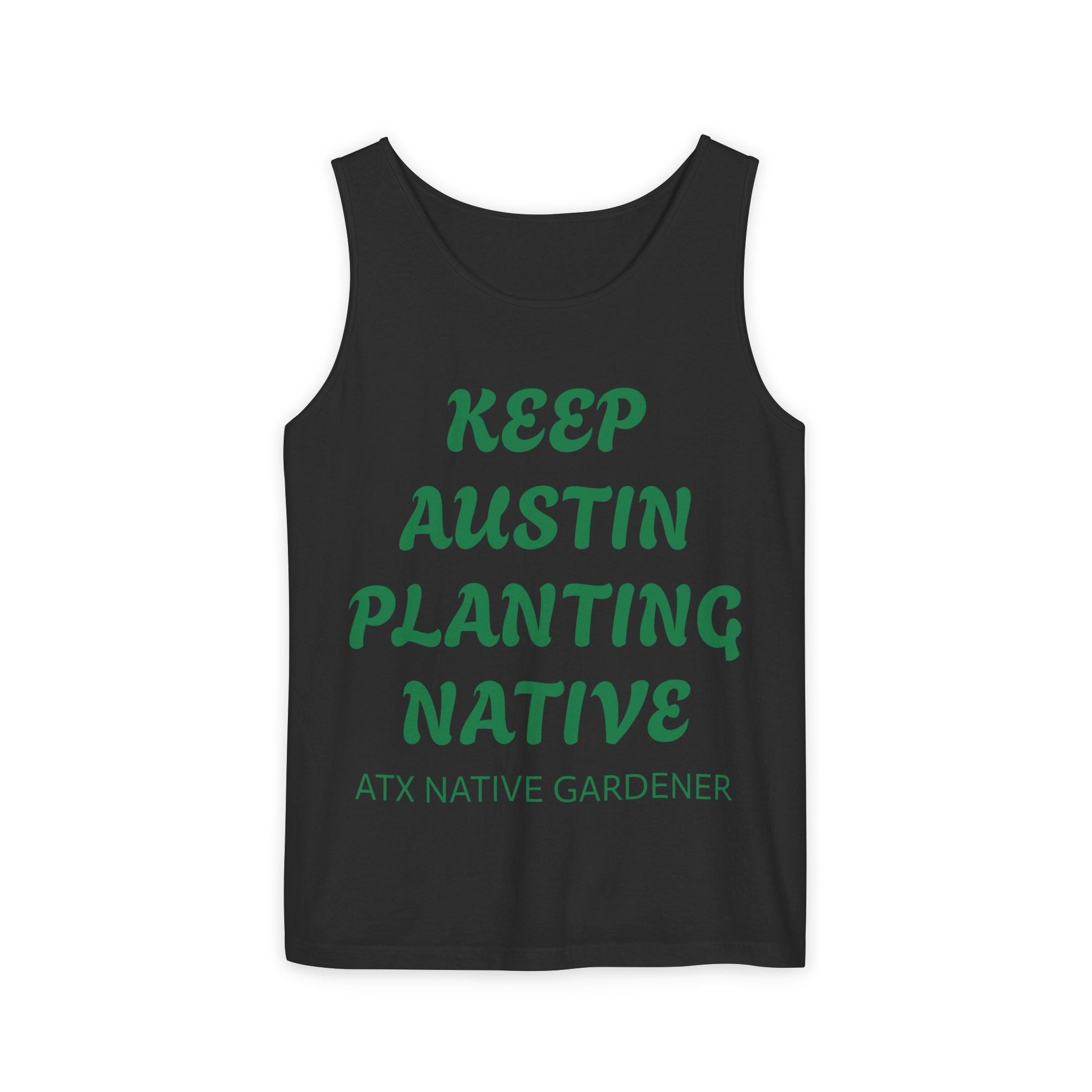"KEEP AUSTIN PLANTING NATIVE" Unisex Tank Top
