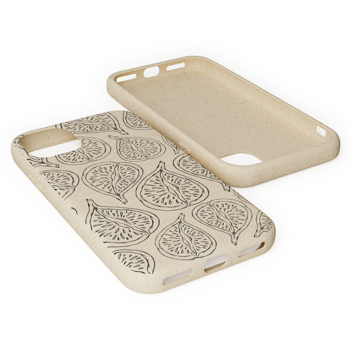 Eco-Friendly Zero Waste Biodegradable Phone Case - Fig Pattern