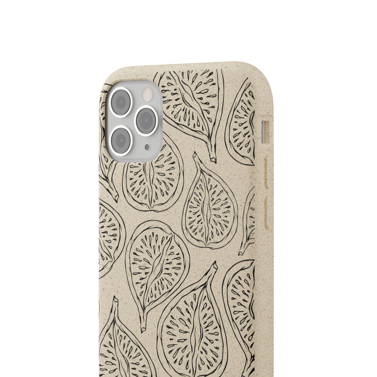 Eco-Friendly Zero Waste Biodegradable Phone Case - Fig Pattern
