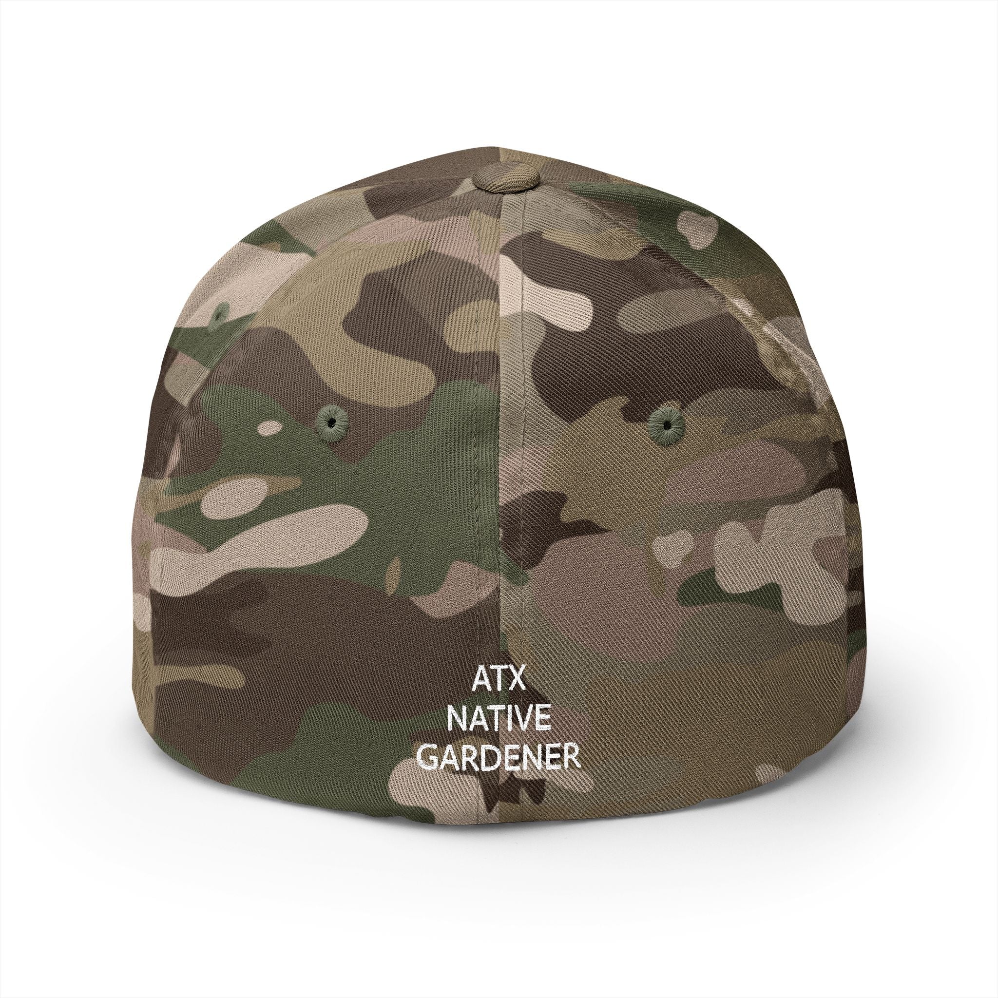 ATX Native Gardener Logo Embroidered Hat - white embroidery
